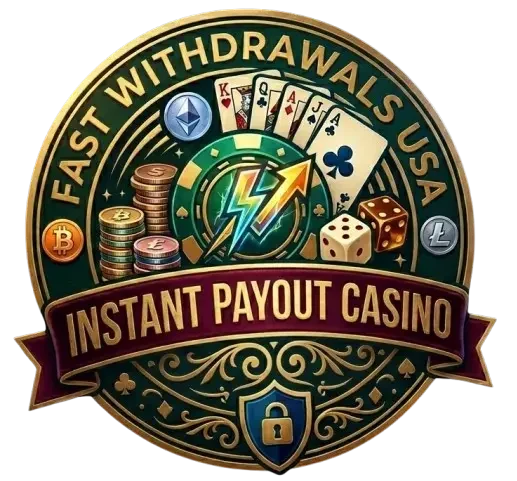 Fast Withdrawals USA Instant payout casino logo